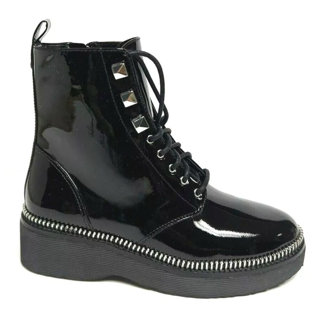 Michael Kors Womens Haskell Bootie Black Size 5.5 M